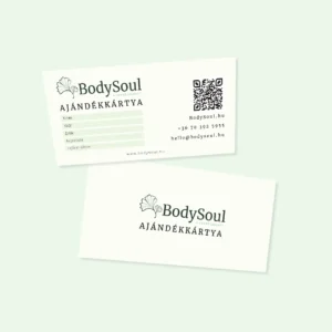 BodySoul ajándékkártya