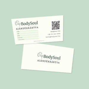 BodySoul Ajándékkártya hosszú